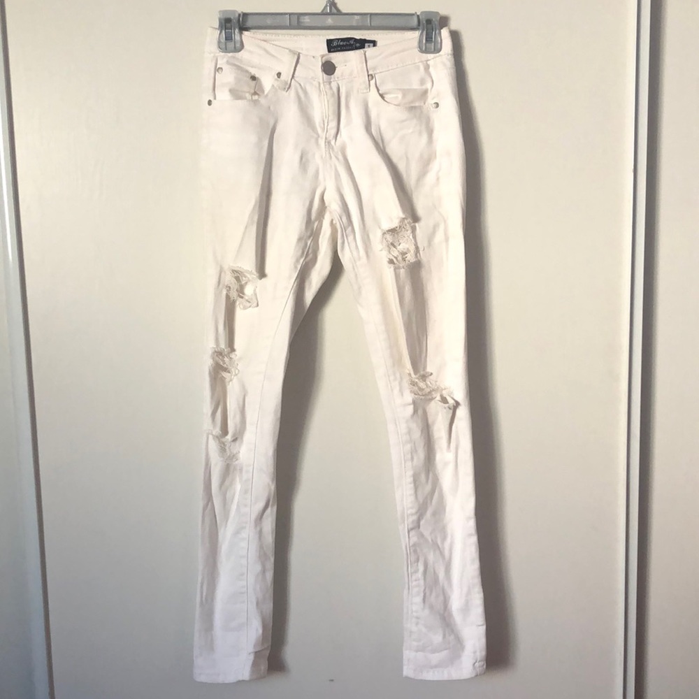 White Ripped Jeans